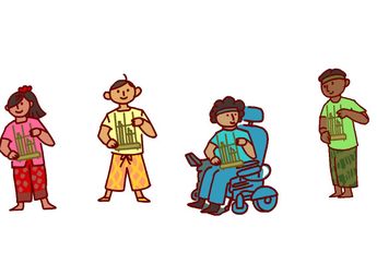 Tema Utama Google Doodle Hari Ini Hari Angklung Sedunia, Bangga!