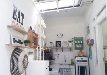 Agar Bebas Sumpek, Desain Atap Dapur Kecil Dibuat Model Begini, Foto Hasilnya Jadi Inspirasi