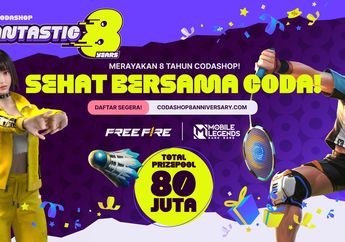 Cara Ikutan Turnamen MLBB dan Free Fire di Codashop Fantastic 8