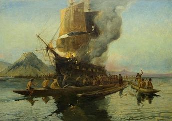 Gugus Kapal Perang Majapahit: Armada Jawa Terbesar dan Dahsyatnya Meriam Cetbang