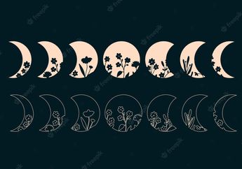 Lagi Viral di TikTok, Ini Cara Bikin Moon Phase dengan Mudah