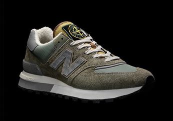 Stone Island x New Balance Hadirkan Sneaker 574 Bergaya Militer!