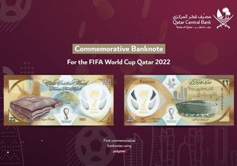 Qatar Luncurkan Uang Edisi Piala Dunia 2022, Bisa untuk Belanja?