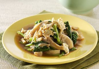 Resep Cah Jamur Tiram Caisim, Menu Rumahan Untuk Pelengkap Makan Malam yang Rasanya Jempolan
