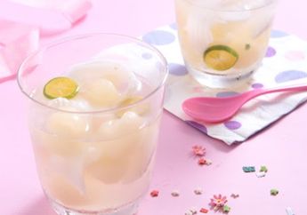 Resep Es Kelapa Lemon Longan, Minuman Segar Dengan Rasa Menarik yang Tak Boleh Terlewatkan