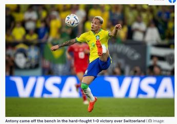Dibongkar Pemain Brasil Anthony, Sebut Hal di Stadion Qatar Ini Jadi Biang Kerok Para Pemain Jatuh Sakit, Apa Itu?