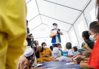 Pelajar Cianjur Trauma Melihat Bangunan Sekolah Mereka Hancur Akibat Gempa