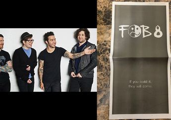 Gokil! Fall Out Boy Pasang Iklan Visual di Koran untuk Spill Album Baru
