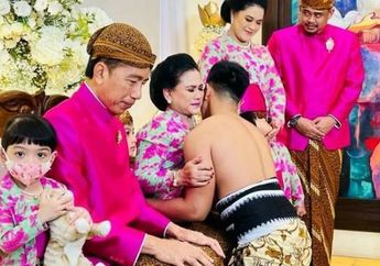 Jokowi Ikut Meneteskan Air Mata saat Kaesang Sungkeman, Ibu Iriana: Selalu Bahagia ya le