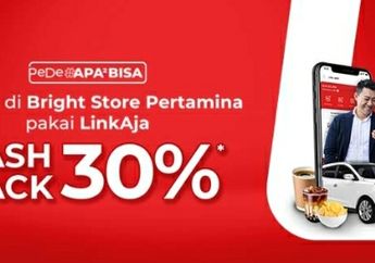 Ada Cashback 30% Jelang Harbolnas 12.12! Ini Syarat Nikmati Promo Belanja di Bright Store Pertamina Pakai LinkAja