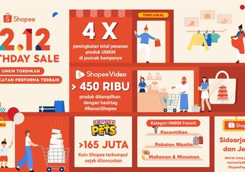 Banyak Diborong Belanja, Intip Tren Penjualan UMKM Selama Shopee 12.12 Birthday Sale