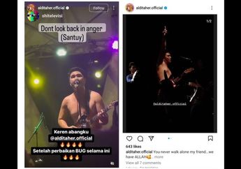 Biasa Diolok, Kali Ini Aksi Nyanyi Aldi Taher Bawain Lagu Coldplay dan Oasis Tuai Pujian!