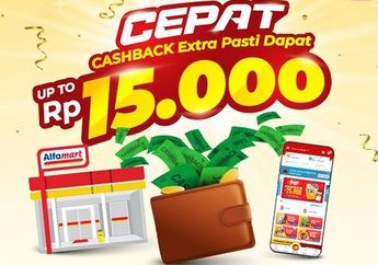 Pelanggan Merapat! Belanja di Alfamart Dapat Ekstra Cashback Rp15 Ribu