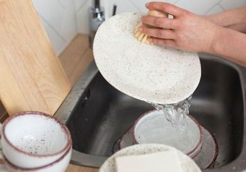 Beruntung Banget Tahu Sekarang, Ini Cara Mencuci Piring Agar Irit Air dan Waktu, Bisa Sat Set Lanjut Drakoran Lagi!