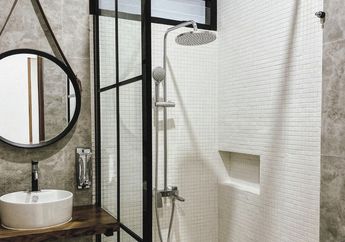 Tampilan Kamar Mandi Mungil Terlihat Lebih Luas, Foto Interiornya Jadi Favorit, Ini yang Digarap
