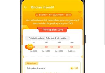 Ada Bonus Harian yang Bisa Didapatkan! Simak Begini Cara Cek Performa dan Insentif Driver ShopeeFood