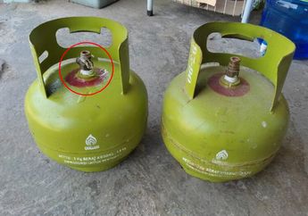 Sering Lihat Tapi Belum Tahu, Arti Tanda Lingkaran Merah pada Tabung Gas Ternyata Seperti Ini