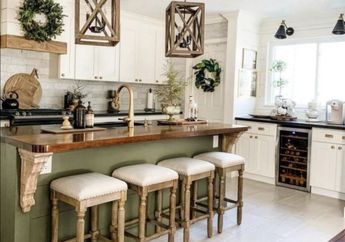Tips Desain Dapur Terbuka Anti Berantakan, Mainkan Bagian Meja di Area Masak