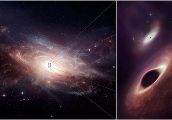 Dua Black Hole Saat Ini Sedang Memakan Galaksi, Bagaimana Nasib Bumi?