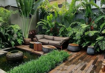 Feng Shui: Taman Tropis Menghadap Selatan Tidak Dianjurkan, Ini Solusinya