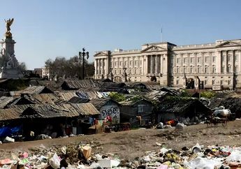 Seniman Buat Potret Kumuh Landmark London Demi Kampanyekan Hidup Sehat