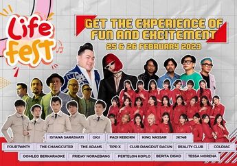 LifeFest 2023: Informasi Lengkap Jadwal, Lokasi, Line Up, Harga dan Cara Beli Tiket