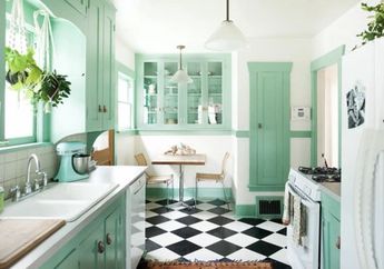 Selain Interior Warna Hijau Sage, Hijau Mint-Green Juga Menarik, Ini Alasannya!
