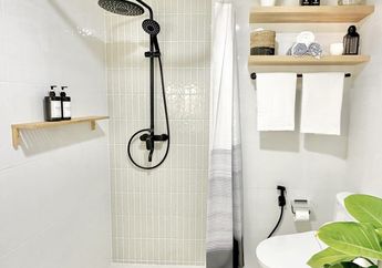 Kok Enak, Pilih Desain Kamar Mandi Tak Biasa, Potretnya Dijamin Kinclong Terus