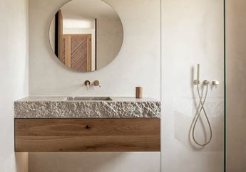 Tampil Lebih Estetik, Ini 5 Cara Upgrade Desain Kamar Mandi Gaya Japandi, Fotonya Sampai Ditiru