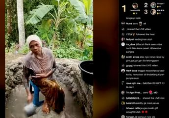 Fenomena Nenek-nenek Mandi Online di Tiktok Demi Gift, Kasihan atau Lanjutkan Kasih Saweran?