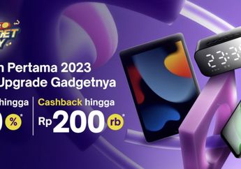 Gajian Pertama 2023, Upgrade Gadget di Tokopedia Diskon 90%!