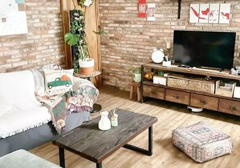 Ruang Keluarga di Rumah Lama Makin Estetik dengan Gaya Rustic, Rumah 3G Contohnya!