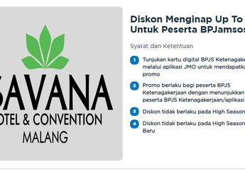 Jadi Anggota BPJS Ketenagakerjaan Bisa Dapat Diskon Hotel, Ini Caranya