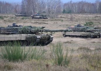Leopard 2 dan M1A2 Abrams, Duo MBT Buat Rusia Panas Dingin di Ukraina