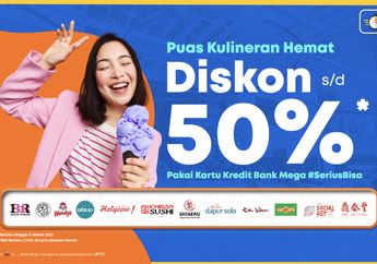 Cara Daftar Kartu Kredit Bank Mega Biar Puas Kulineran Diskon 50%