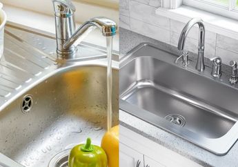 Cara Memperbaiki Sink Mampet di Dapur dengan Baking Soda