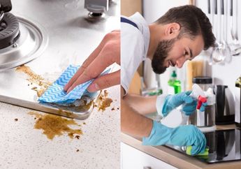 Mudah dan Hemat Waktu, Ini Cara Membersihkan 3 Noda di Dapur Minimalis