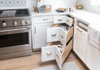 4 Rekomendasi Kabinet Sudut yang Cocok untuk Dapur Minimalis