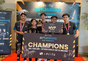 Raih Juara 1 PINTU BATTLEGROUND, MT Legends Bawa Pulang Hadiah Bitcoin Senilai Rp40 Juta