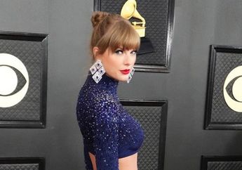 Bertabur Kristal, Fashion Glamor Taylor Swift di Grammy Awards 2023 Sukses Memukau!