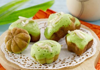Resep Kue Cubit Pandan Tabur Kenari, Kue Tradisional Lembut Khas Betawi yang Mudah Dibuat