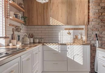 Dekorasi Dapur Kecil Terlihat Kusam, Ganti Model Desain Lampunya, Dijamin Potretnya Berkilau