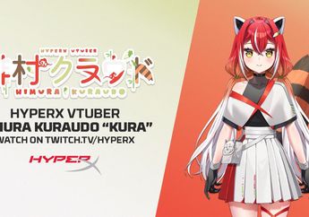HyperX Rilis Kura, VTuber Pertama untuk Streaming di Channel Gaming Twitch