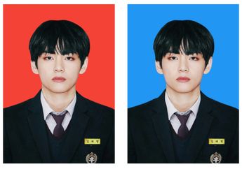 Cara Edit Foto Background Merah dan Biru Untuk KTP, Gak Perlu Kain Loh