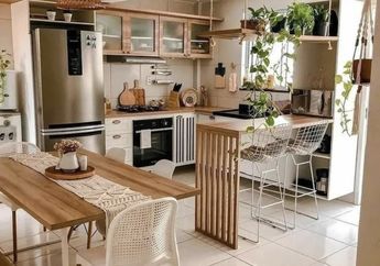 Bau Bahan Dapur Ini Dibenci Tikus, Potret Dekorasi Ruang Masak Jadi Makin Estetik