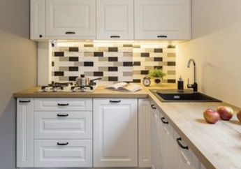 Demi Potret Dapur Kecil Terlihat Apik, Dekorasi Kitchen Dibuat Begini