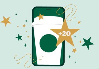 Promo Starbucks Terbaru, Transaksi Satu Kali Langsung Dapat 20 Star