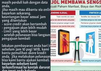 Terlanjur Galbay Pinjol Ilegal Jangan Kabur, Pakai Tips Ampuh Ini Hadapi Teror DC