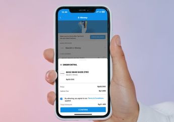 Begini Cara Top Up Saldo E-Money Pakai DANA, Bisa Isi Cuma Rp20 Ribu
