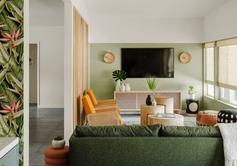 3 Cara Memanfaatkan Warna Hijau Sage di Ruang Tamu Minimalis